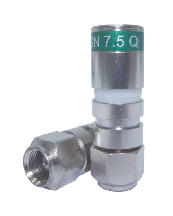 MATCHMASTER CONNECTOR COMPRESSION RG11 QUAD (25 Pack) : 18MM-CX311Q