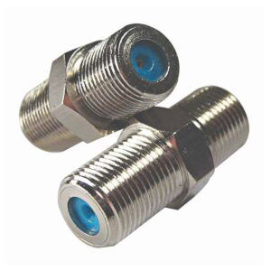 MATCHMASTER ADAPTOR 'F' FEMALE-FEMALE 3GHZ >20DB RL (20 Pack) : 18MM-F813G