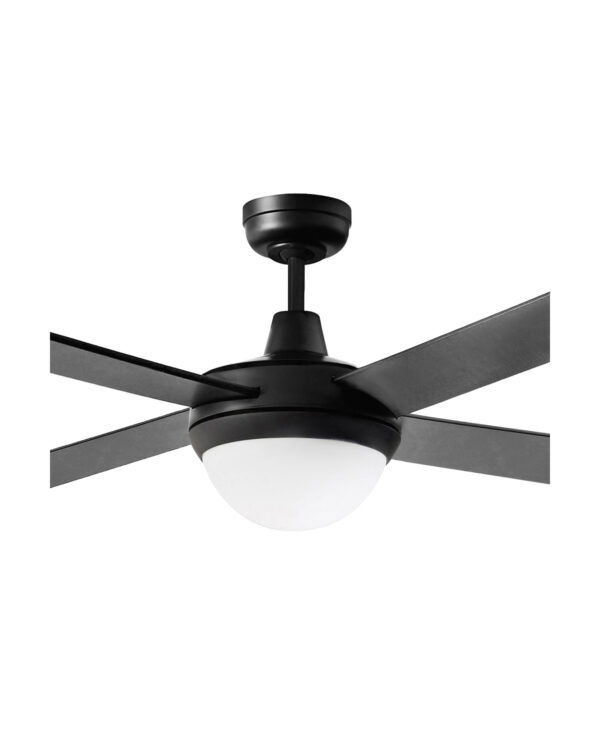 Martec Lifestyle AC 52" Ceiling Fan With Twin E27 Light Matt Black - DLS1344M - Image 3
