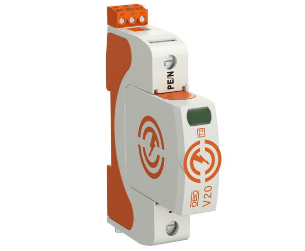 OBO Bettermann SURGE DEV V20 TYPE 2 1P  40KA + SENSOR V20-1-FS-280 x 1 /EACH