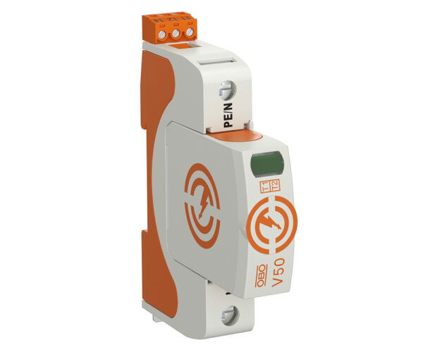 OBO Bettermann SURGE DEV V50 TYPE 1+2 1P  50KA + SENSOR V50-1-FS-280 x 1 /EACH