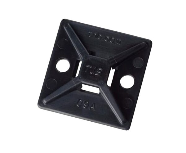 Ty-Rap SELF ADHESIVE MNT 28MM PA 6.6 UV 25PK TC5345AX-AU