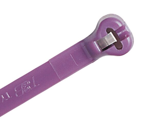 Ty-Rap PA6.6 C/TIE 180N 140X3.6MM PURPLE 1000PK TY24M-7