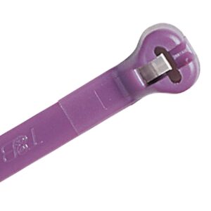 Ty-Rap PA 6.6 C/TIE 540N 340X7MM PURPLE 500PK TY27M-7