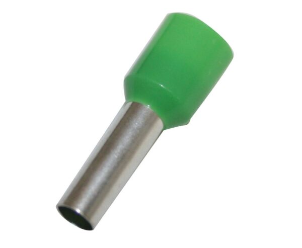 Cabac BOOT LACE PIN 6MM2-GREEN HF BLP600 x 50
