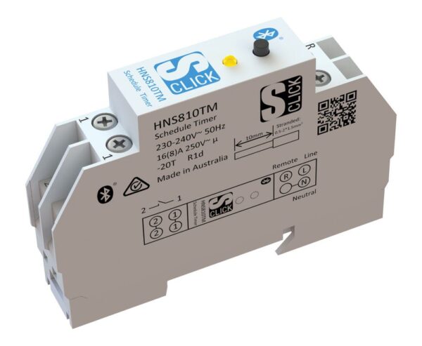 S-Click BLUETOOTH SINGLE MODULE DIGI TIME SWITCH HNS810TM