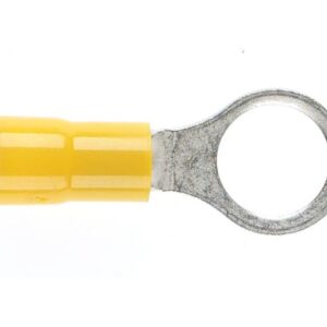 Cabac YELLOW RING TERMINAL 10MM STUD RT5.5-10 x 25