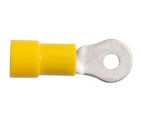 Cabac YELLOW RING TERMINAL 3MM STUD RT5.5-3 x 50