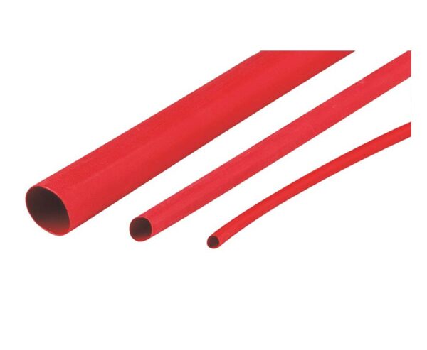 Cabac HEATSHRINK THIN WALL 1.6MM RED 10M BOX XLP1.5RD-10M