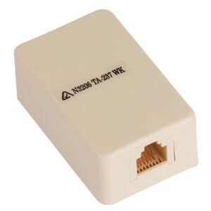Cabac SURFACE MOUNTING BOX RJ12 40RJ12SMB6