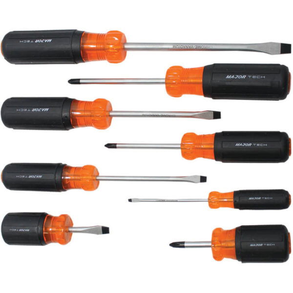 Major Tech 8Pce Engineers Screw Driver Set KTE0308
