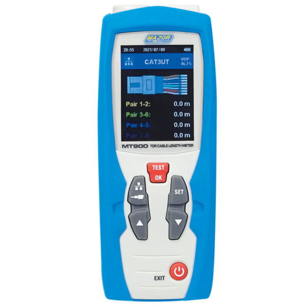 Major Tech TDR Cable Length Meter MT900