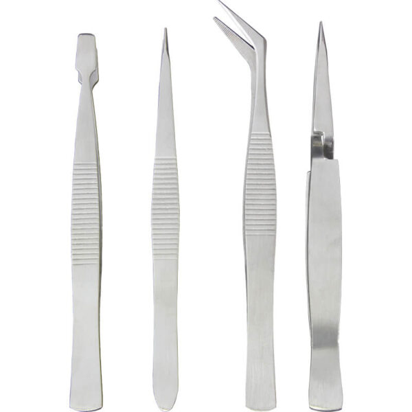 Major Tech 4 pcs Tweezer Set STS0304
