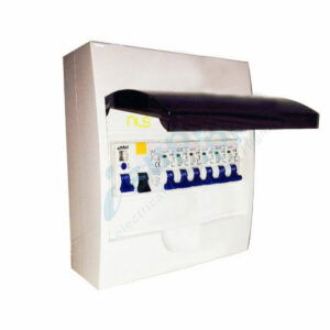 COMPLETE 8 POLE GARAGE SURFACE MOUNT DISTRIBUTION CIRCUIT BREAKER
