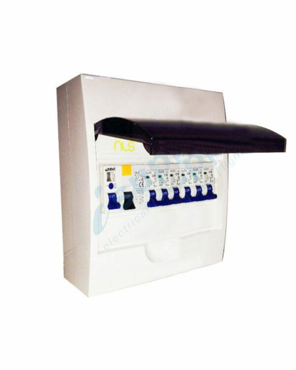 COMPLETE 8 POLE GARAGE SURFACE MOUNT DISTRIBUTION CIRCUIT BREAKER