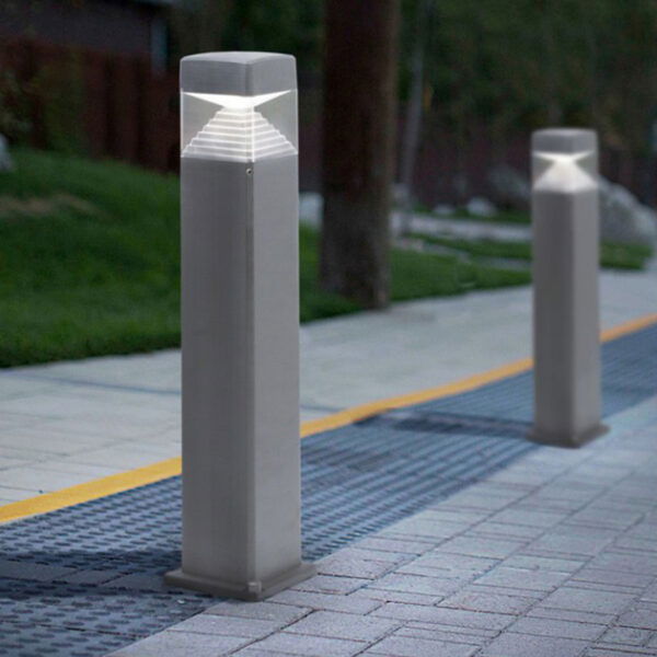 Fumagalli Ester 10W Square LED Bollard (Grey) FU-EST-10G - Image 2