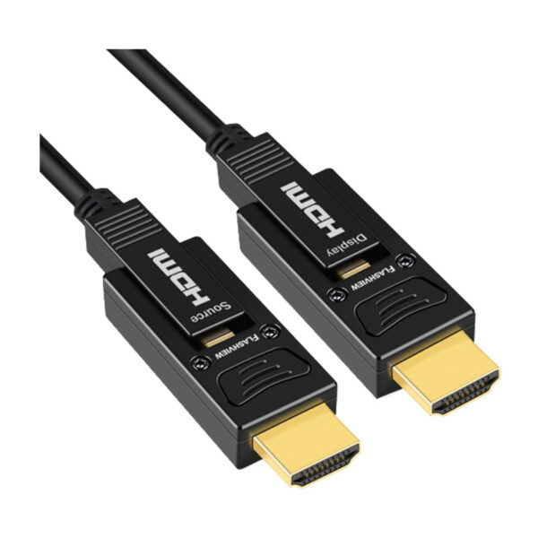 Flashview 20m Optical Fibre HDMI Cable (Type D to Type A) HDMI-20FC - Image 4