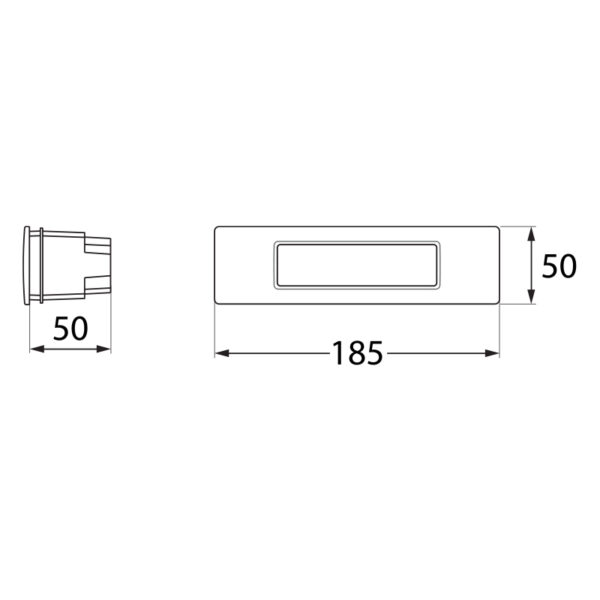 Fumagalli Nina 7.5W Recessed LED Lamp (Black) FU-NIN-7B - Image 3