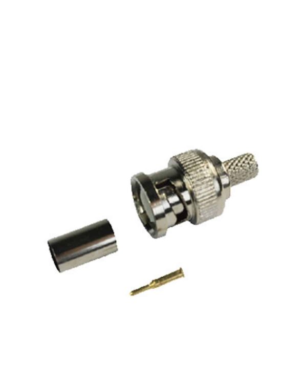 Rhino BNC Connector for RG59U 75Ohm Coaxial Cable VSFBNC3