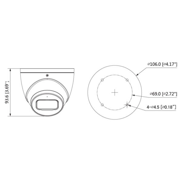 Watchguard Compact Series 8.0MP Fixed Mini Turret VSIPC-8DIRG2 - Image 6