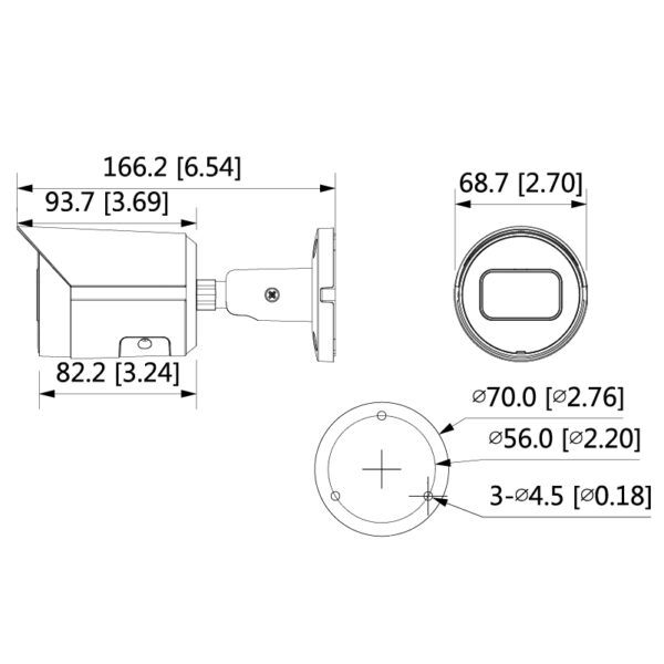 Watchguard Compact Series 8.0MP Fixed Mini Bullet VSIPC-8BIRS - Image 2