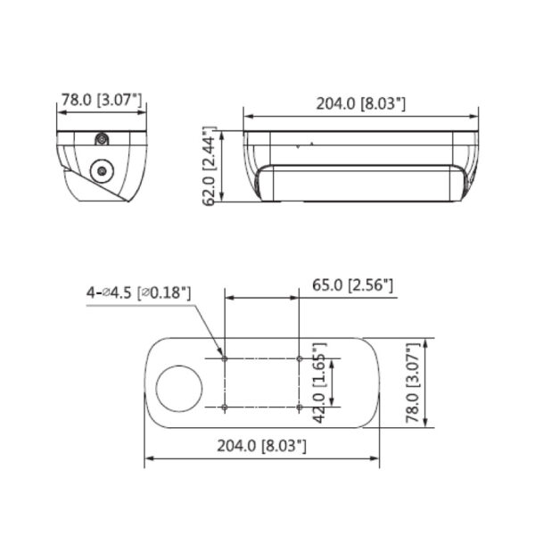 VIP Vision Specialist AI Series 3.0MP People Counting Dual Lens Camera VSIPDL-3IR - Image 2