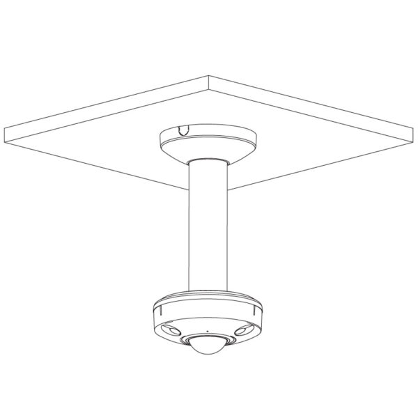 VIP Vision Specialist AI Series 12.0MP People Counting 360ø Fisheye Dome VSIPFE-12IR-I - Image 4