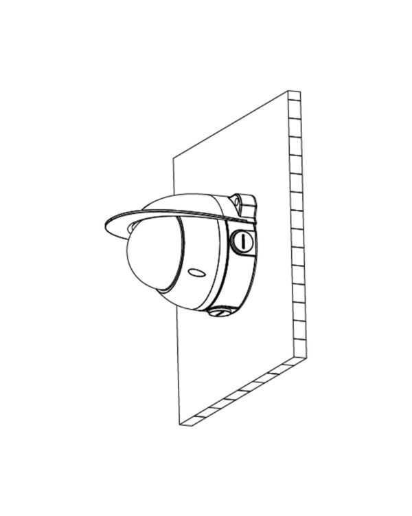 Rain Cover Dome Camera Bracket VSBKTA200W - Image 2