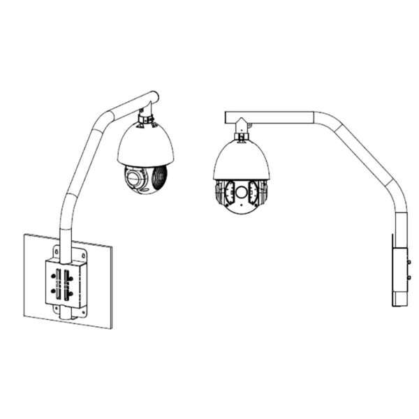 Parapet Mount PTZ Camera Bracket VSBKTB303S - Image 2