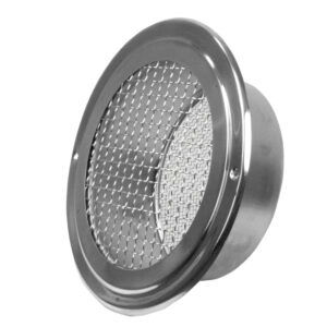 FANTECH External Eave Vent SS304 100mm EEVSS100