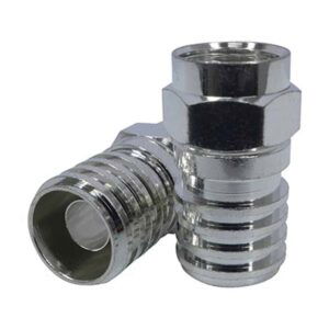 MATCHMASTER CONNECTOR RG6 CRIMP 10 PACK : DA-F6M