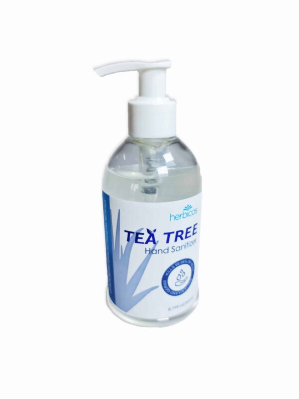 6 x 250ml Tea Tree Hand Sanitiser Ethyl 75% Kill 99.9% Gems