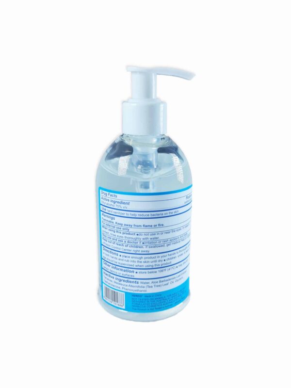 6 x 250ml Tea Tree Hand Sanitiser Ethyl 75% Kill 99.9% Gems - Image 2