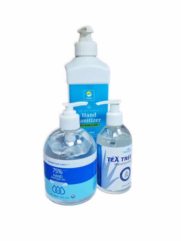6 x 1L Tea Tree Hand Sanitiser Ethyl alcohol 75% Kill 99.9% Gems - Image 3