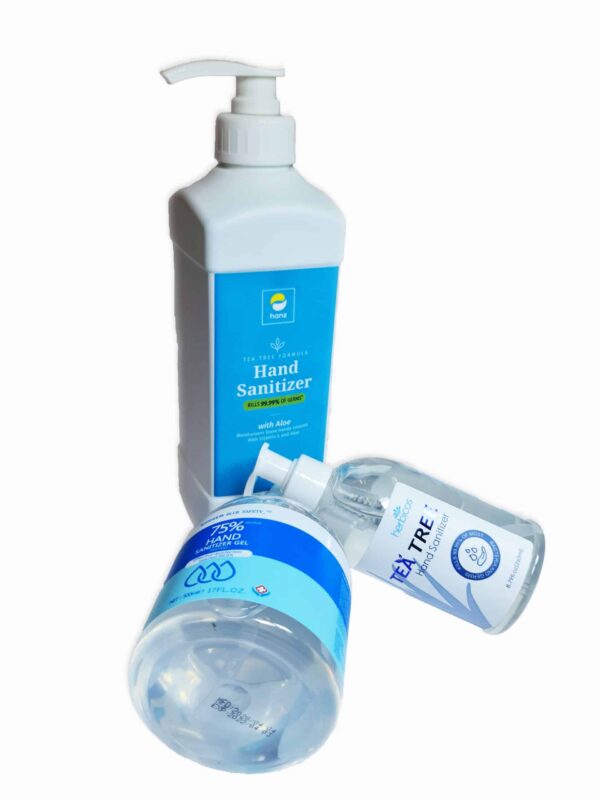 6 x 1L Tea Tree Hand Sanitiser Ethyl alcohol 75% Kill 99.9% Gems - Image 4