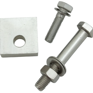 CABAC Alum. Buss Bar with 2 x 12mm Stud Hole ABBCMP2