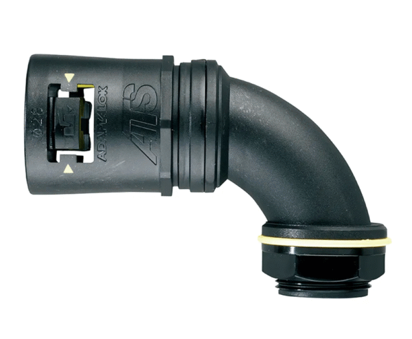 ADAPTAFLEX ADAPTALOK 90 DEGREE ELBOW M54-MALE 63MM AT54/M63/C90/BLY