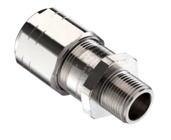 ADAPTAFLEX FITTING FLAMEPROOF STRAIGHT NPB M20 HAMM0404G1