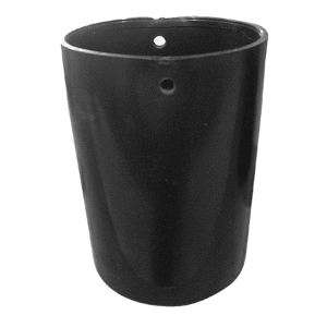 KULAK Shroud Flat Top 90mm X 65mmD - 5mm Hole (1/each) ISP-BK-SM-FT