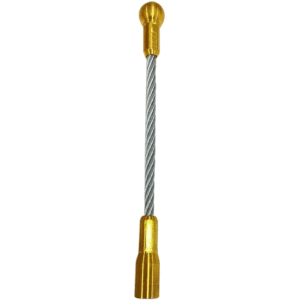 MSSPOWER 11mm RODDER FLEX END-WIRE ROPE STYLE (1/each) MSS-11FLEX-WR