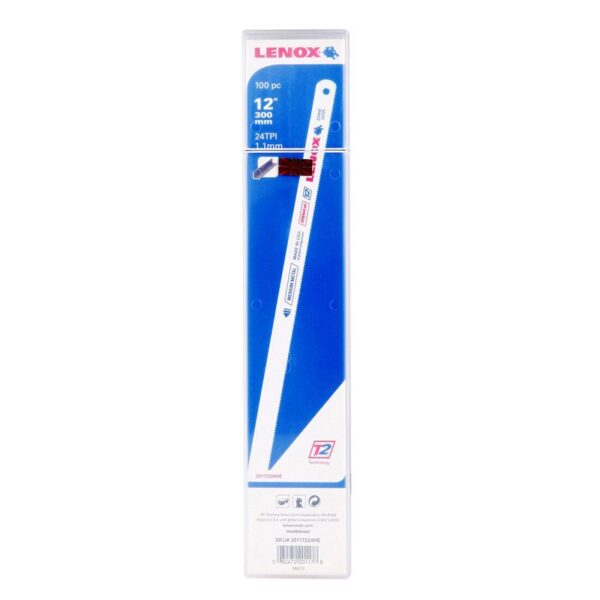 LENOX Hacksaw Blade 300mm/12" x 13mm x 24TPI - 1 pieces 20117-224HE