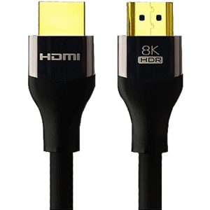 CABLE HDMI V2.1 HIGH SPEED MALE-MALE .5M
