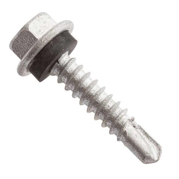Screw, Metal Tek 10G x 16mm Hex Head with Seal CL4 [100] BUI131091177TPC4