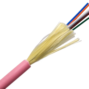 6F Indoor/Outdoor Riser Cable OM4 PINK
