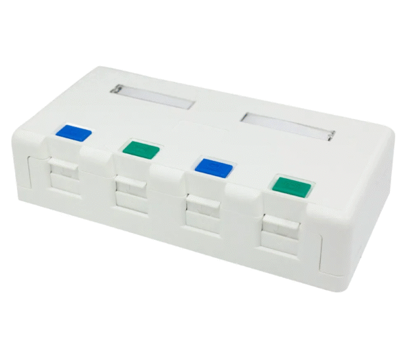 MSS SURFACE MOUNT BOX 4 PORT SHUTTER
