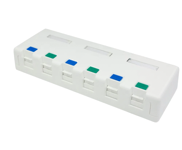 MSS SURFACE MOUNT BOX 6 PORT SHUTTER