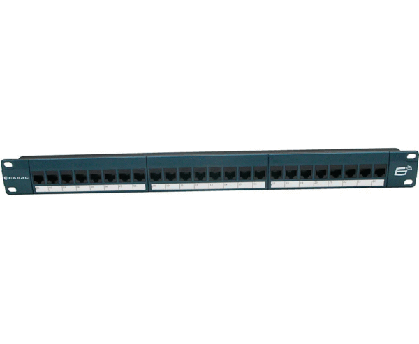 24 Port Patch Panel CAT6a