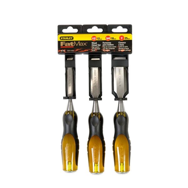 Stanley Fatmax Chisel Set Thru-Tang Butt 3 Piece STA16-970