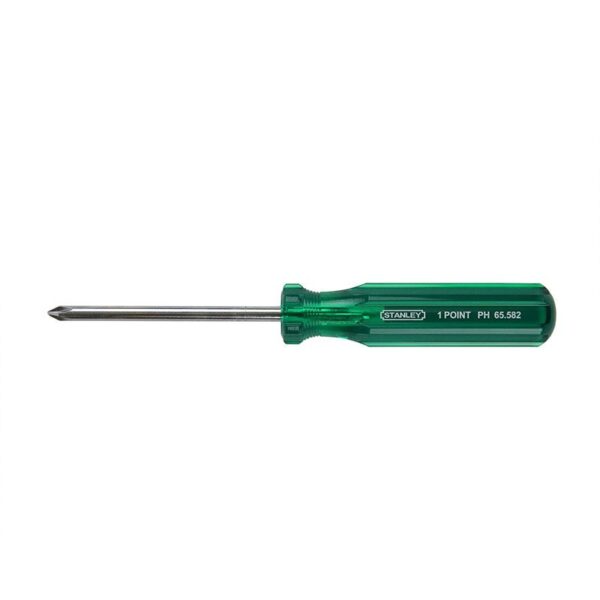 Stanley Screwdriver Acetate Handle Phillips #1 x 75mm STA65-582