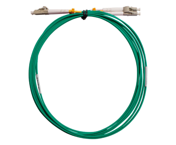 LC-LC DUPLEX OM4 PATCHLEAD - 5 MTR GREEN